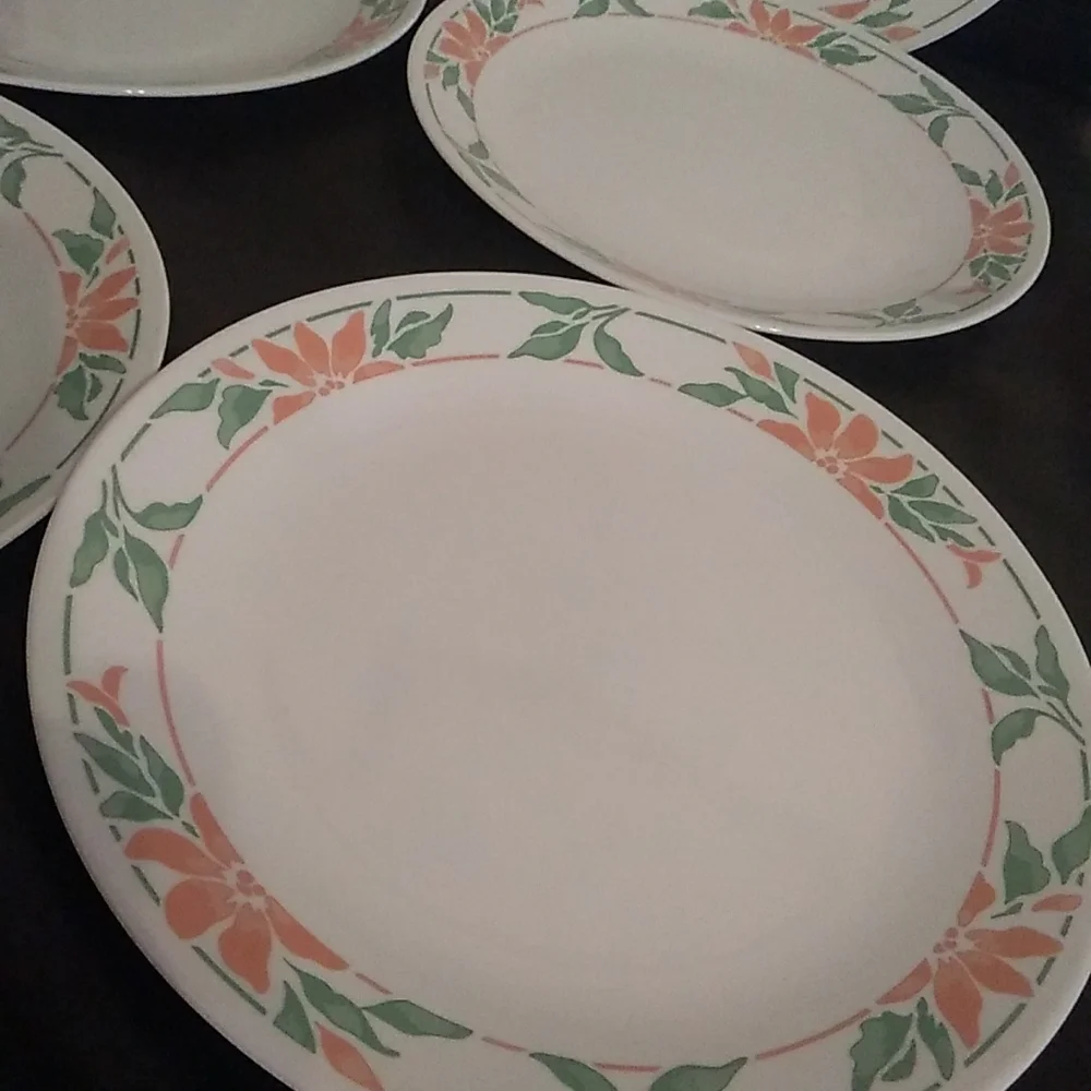 Corelle Island Breeze 6 Dinner Plates